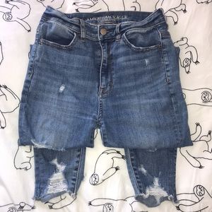 American Eagle Distressed Skinny Jeans